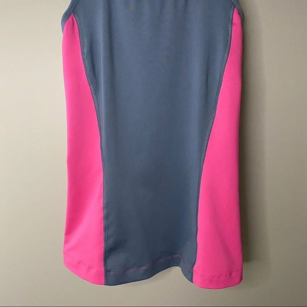 Nike Dri-Fit Work Out Tank Top Pink/Gray Sz XS